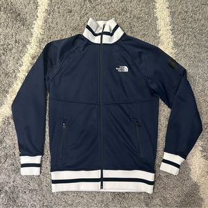 The north face zip up top mens size small